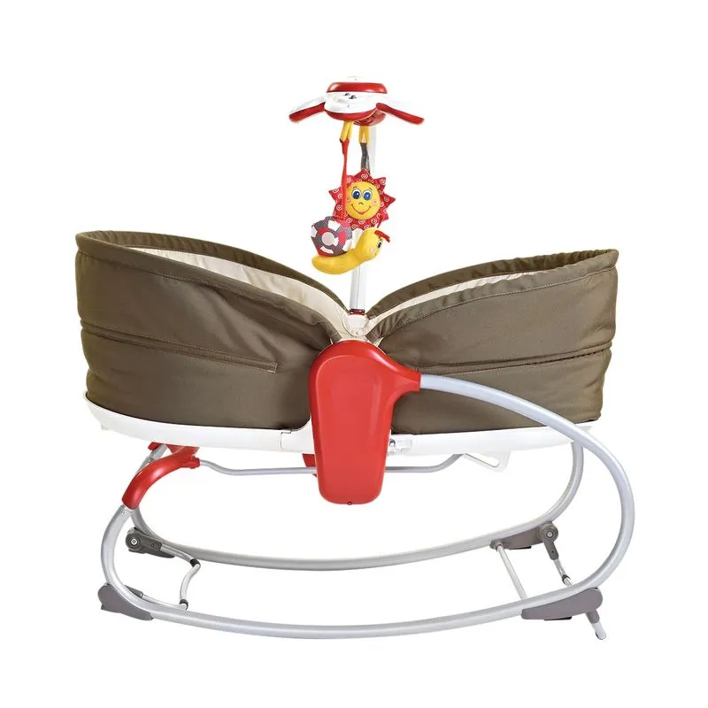 Cadeira de Descanso Tiny Love para Crianças Até 18Kg Rocker Napper D0180 Marrom