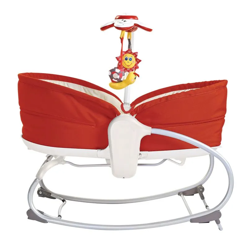 Cadeira de Descanso Tiny Love para Crianças Até 18Kg Rocker Napper D0194 Vermelha