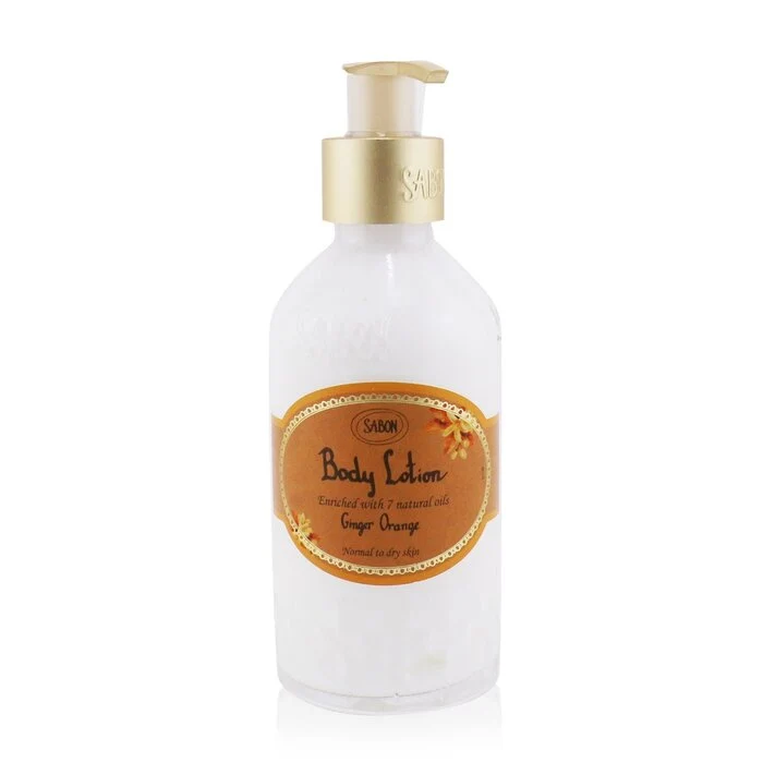 Body Lotion - Ginger Orange (with Pump) - 200ml/7oz