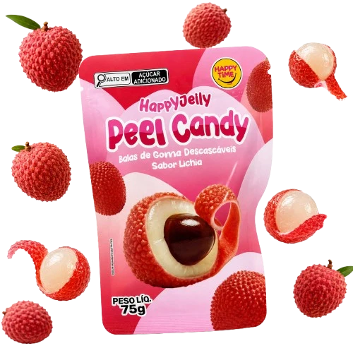 PEELABLE GUMMIES LITCHI 75g