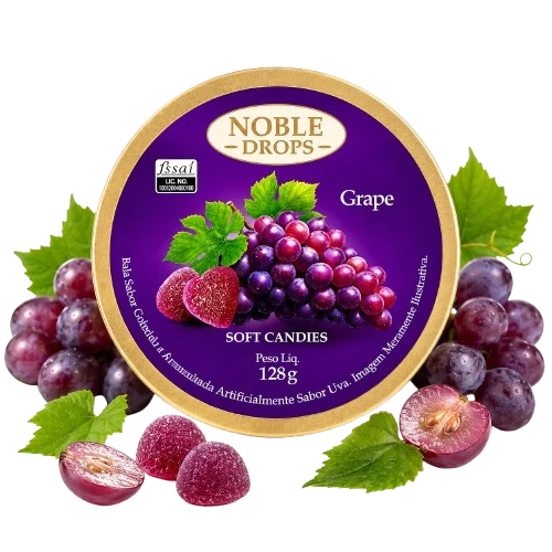 NOBLE DROPS SOFT CANDIES 128GR
