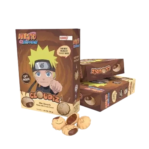NARUTO CLOUDIZ CHOCOLATE 40GR
