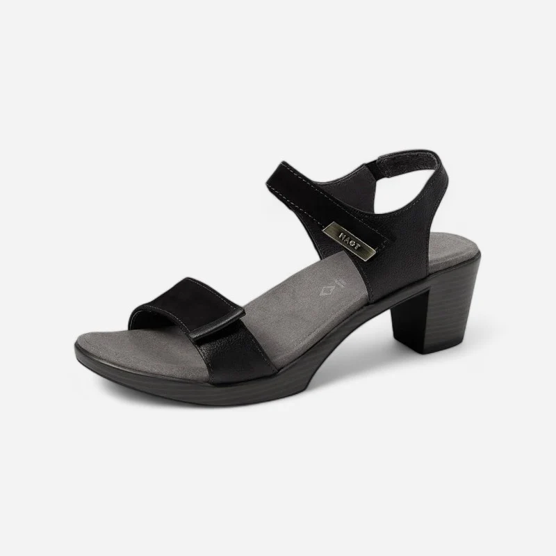 Naot Intact Supreme Black Velvet/Soft Black Leather/Jet Black / 42 / Medium