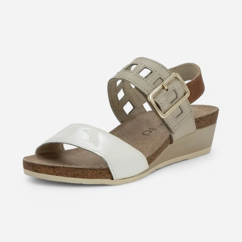 Dynasty Patent/Ivory/Latte 38