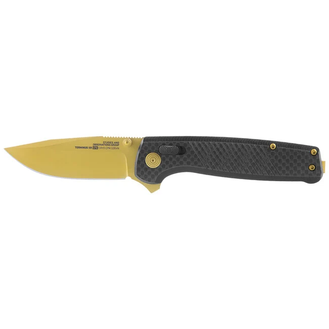 SOG TERMINUS XR LTE preklopni nož - CARBON & GOLD