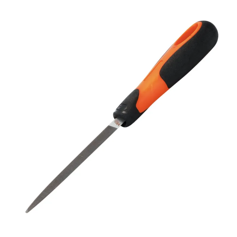 Lima Triangular 10" Basto con Mango Bahco