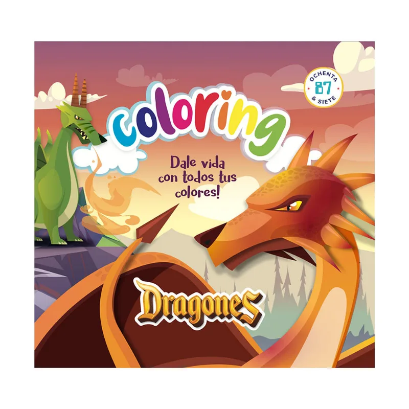 Coloring Dragones