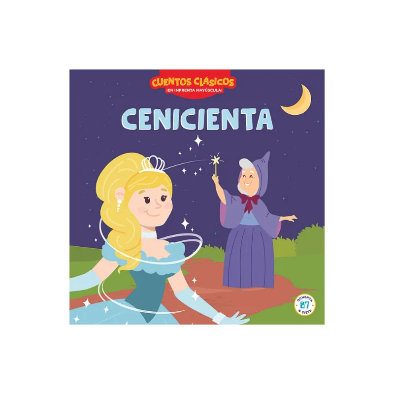 Libro Infantil Cuentos Clásicos: Cenicienta Ochenta y Siete