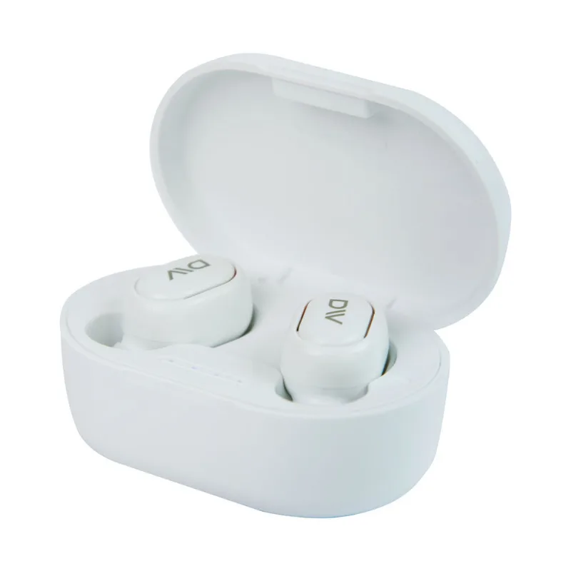 Auriculares earbud Daewoo bluetooth Sprint blanco