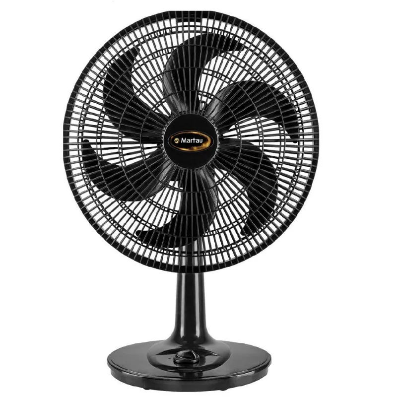 Ventilador Ocilante Turbo De Mesa 40 Cm Preto 127V 126 W 110V
