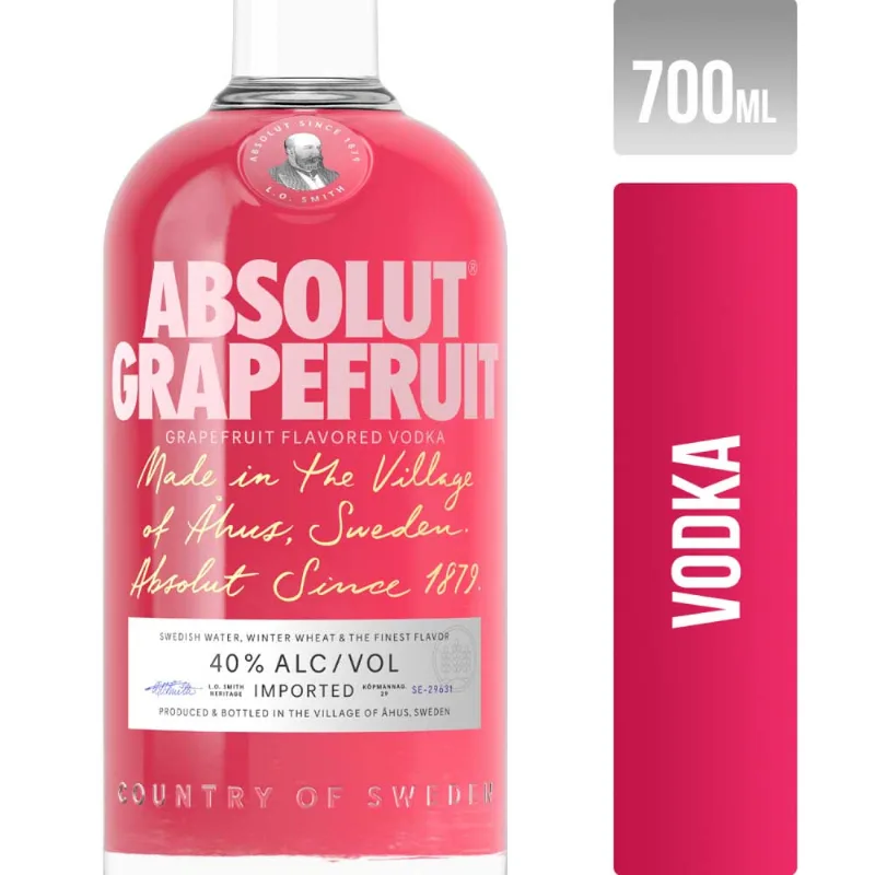 Vodka Absolut Grapefruit 700