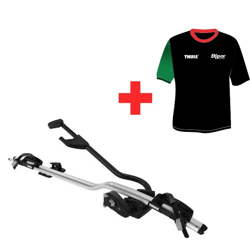 Thule Proride Rack P/bicicleta Prata 598 + Camisa Ciclista