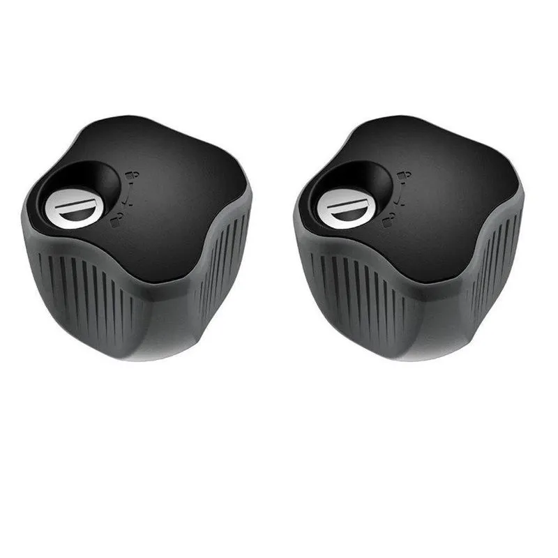 Fecho Para Rack Thule Lockable Knob 2 Pcs 526 Preto