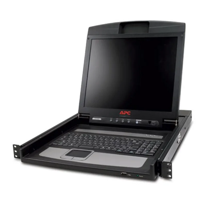 Monitor APC AP5717 LCD 17, Teclado &amp; Mouse COR Preta - AP5717