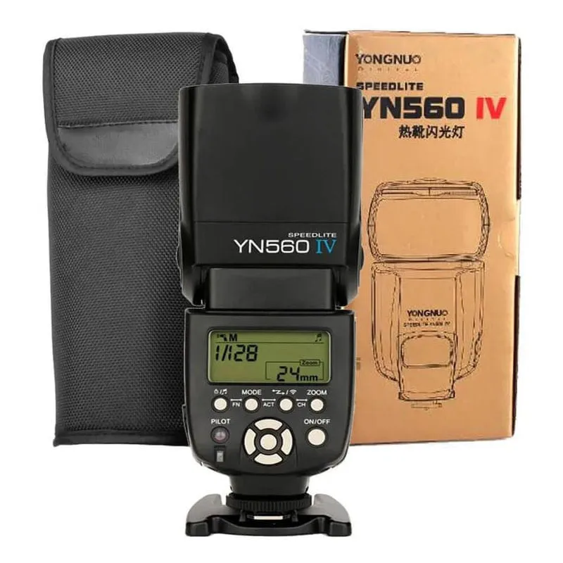 Flash Yongnuo Yn 560 Iv - Para Canon Nikon