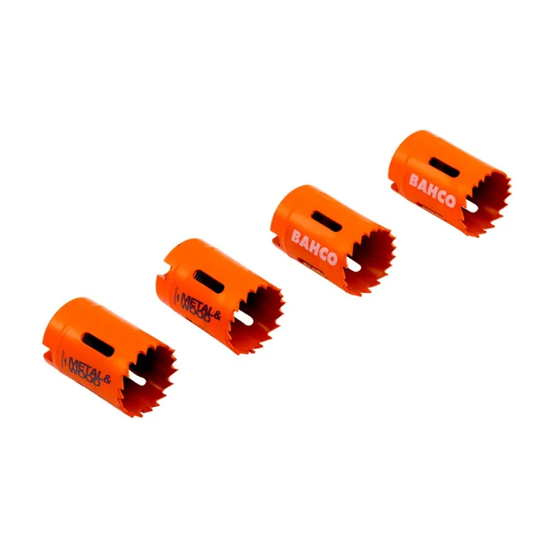 Set sierra copa bim Sanflex 20mm 4 piezas Bahco