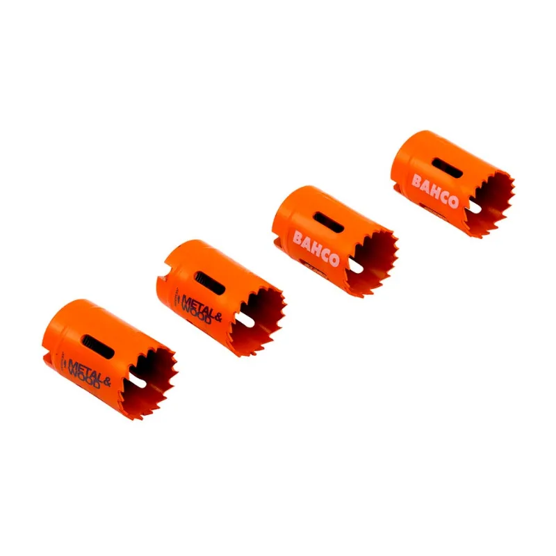 Set sierra copa bim Sandflex 25mm 4 piezas Bahco
