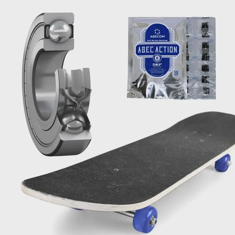 Kit Rolamentos para Skate/Patins skf 608-2z Blindado Abec 3