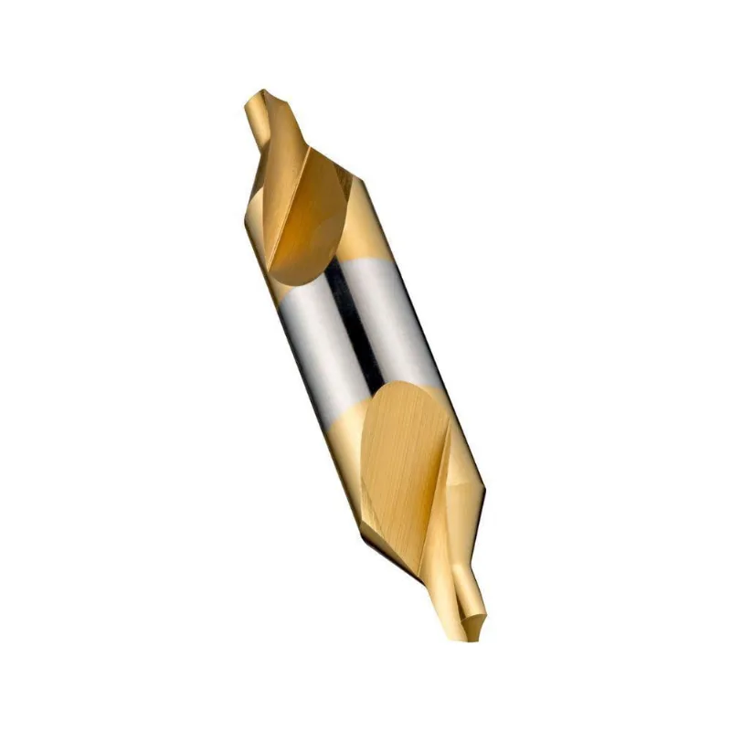 Broca De Centrar 60° Com Cobertura Tin - Med. 2.00 Mm X 5.00 Mm - A205