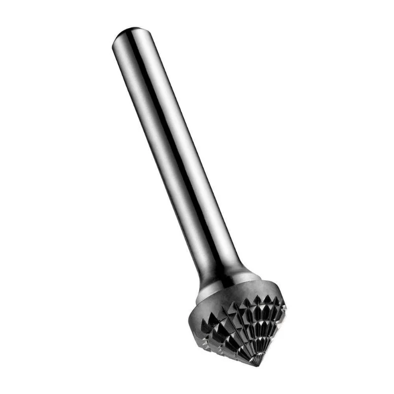 Lima Rotativa Cônica 90° - Usinagem Geral - Med. 3.00 Mm X 3.0 Mm - P819