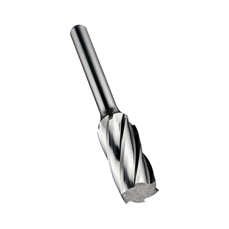 Lima Rotativa Cilíndrica Sem Corte No Topo - Para Aliminío - Med. 9.60 Mm X 6.0 Mm - P831
