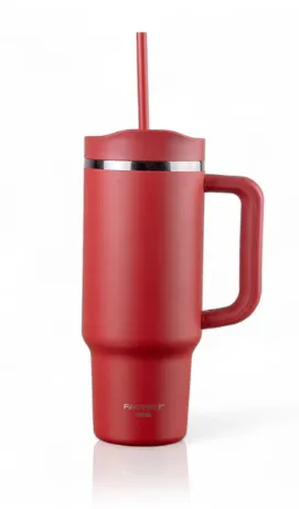 COPO KING FASTER C/ CANUDO (RED) - 800ML