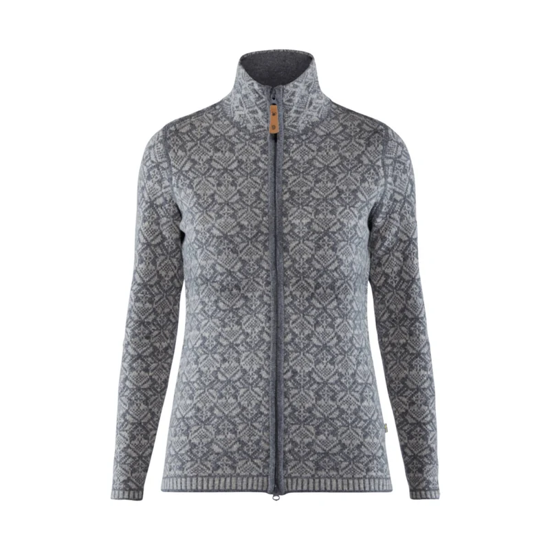 Fjallraven Snow Womens Cardigan 2027 Grey / M