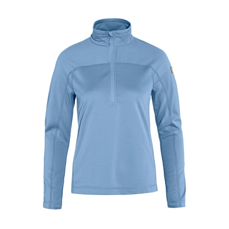 Fjallraven Abisko Lite Womens Fleece Half Zip 2026 Ultramarine / XS