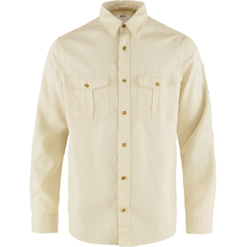 Camisa Masculina Övik Travel Chalk White G