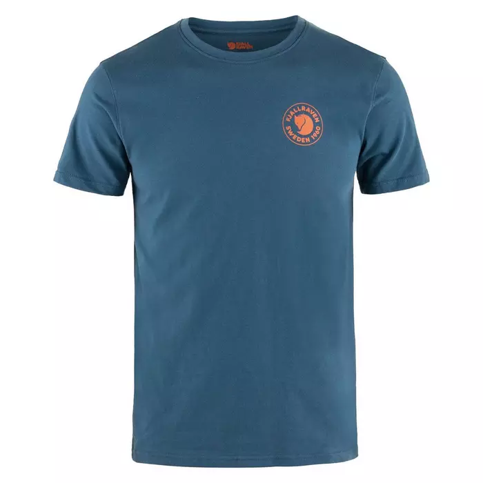 Fjallraven 1960 Logo Mens T-shirt 2026 Indigo Blue / M