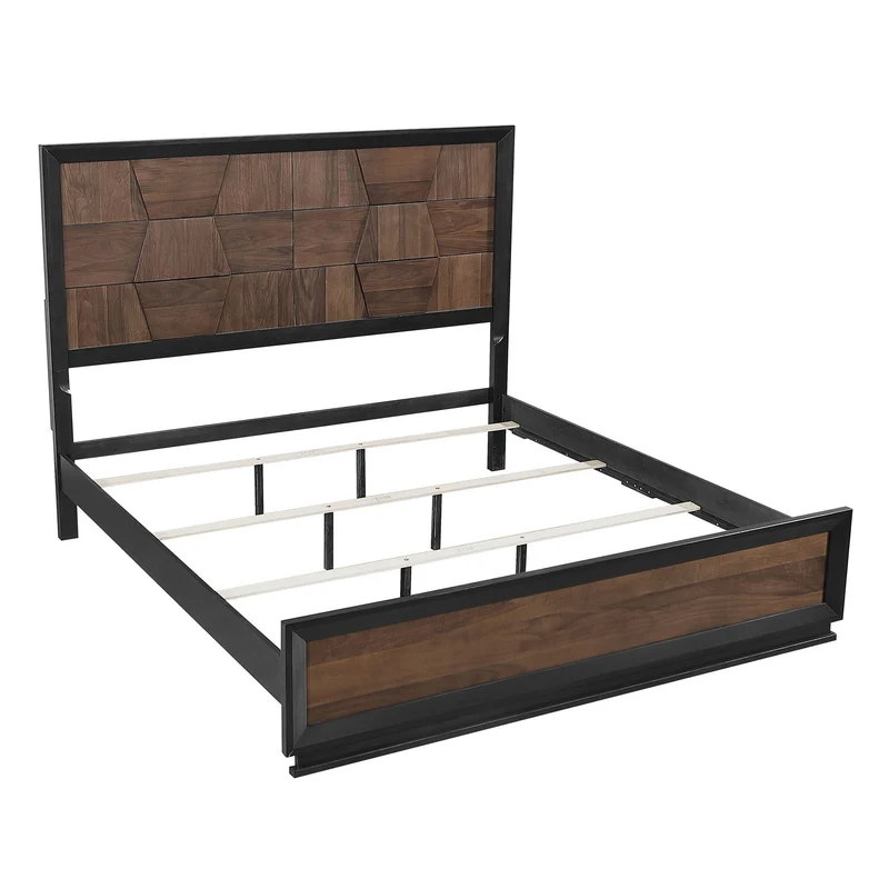 Houston - Bed Dark Brown / Queen