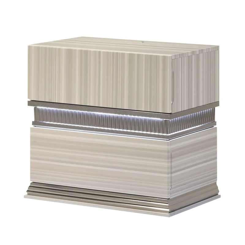 Leonor - 2 Drawer Nightstand - Gray