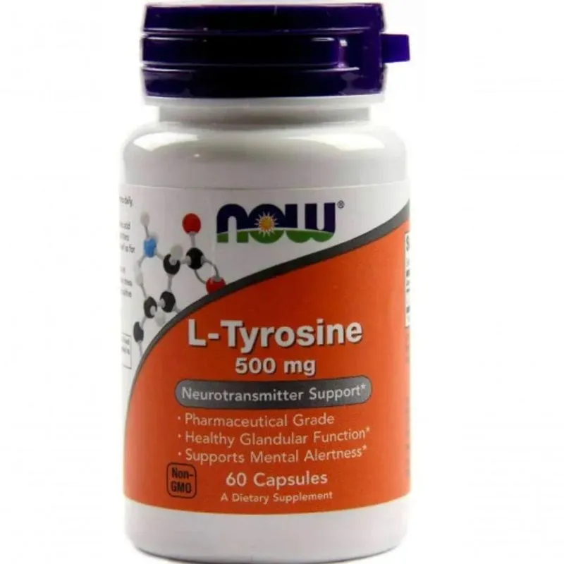 L-tirosina 500mg Comp Now 60 Comp