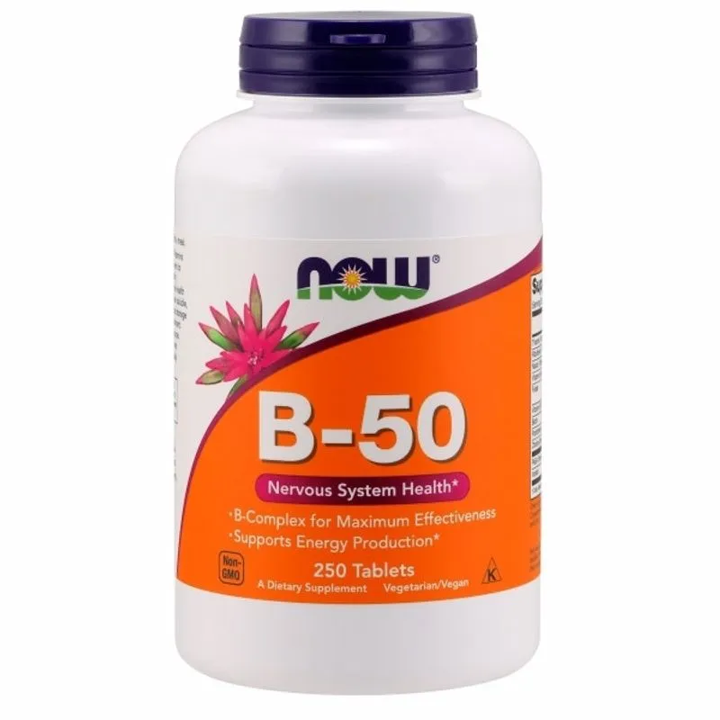 B-50 250 Tabs By Now Alimentos B-50 250 Tabs By Now Alimentos