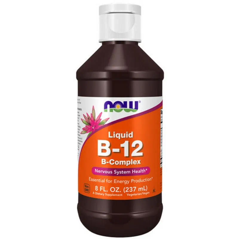 Vitamina B-12 Complexo 8 Oz Até Agora Alimentos