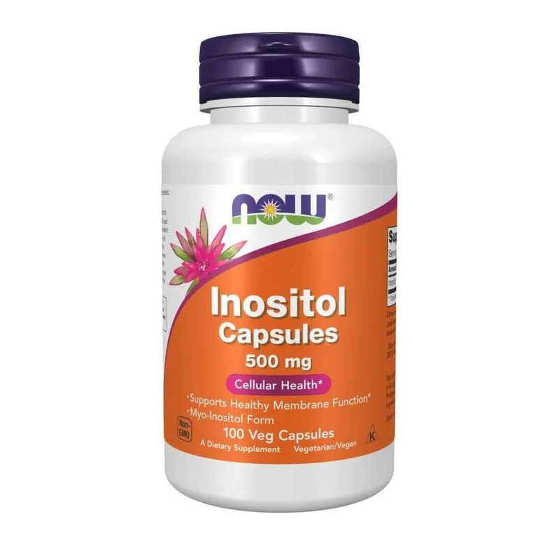 Inositol 500 Mg 100 Cáps. Now Foods