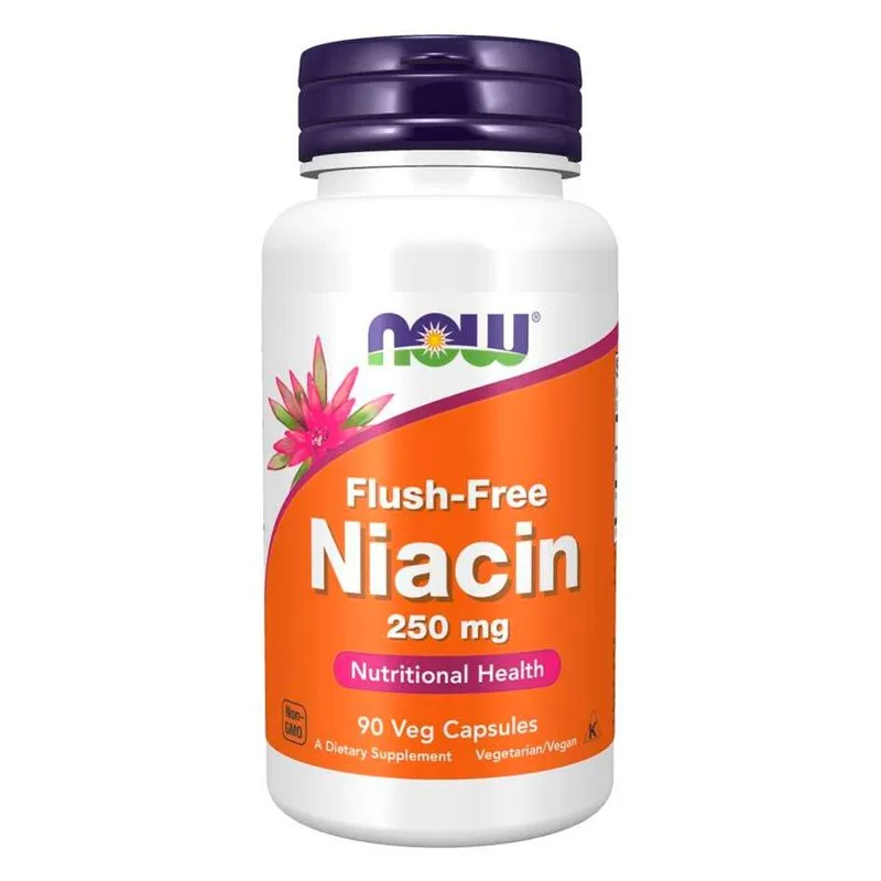 Niacin Flush Free inositol Hexanicotinate 90 Vcaps Now Foods