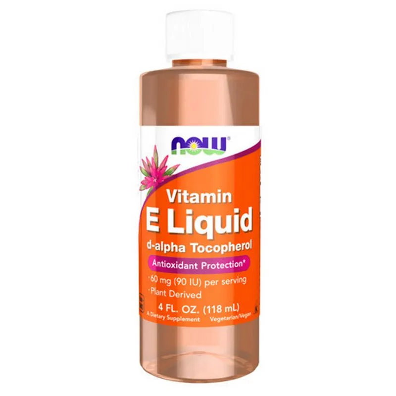 Vitamina E Líquida 54600 Ui Da 4 Oz Até Agora Alimentos