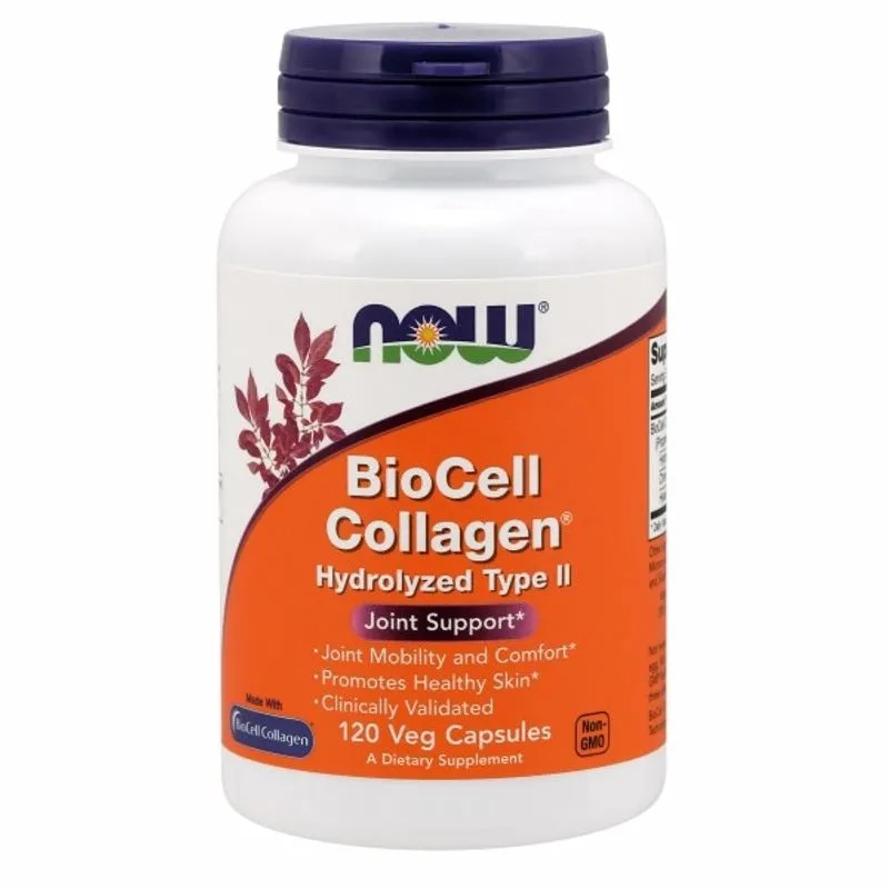 Biocell Collagen 120 Veg Caps By Now Foods