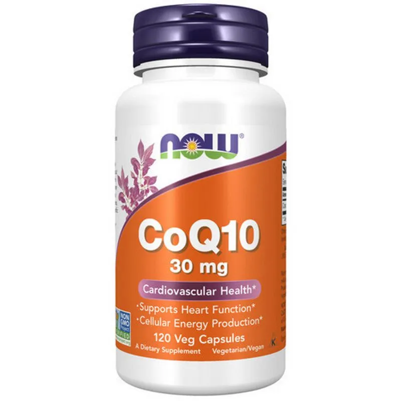 Coq10 30 Mg 120 Veg Caps Até Agora Alimentos