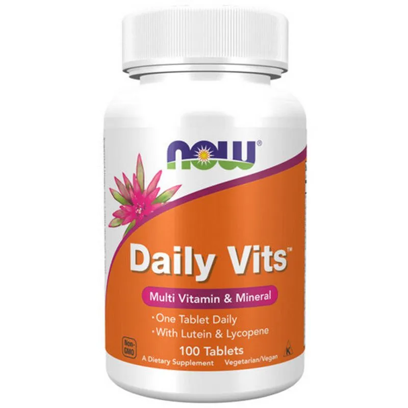 Vitamina Vits Diária 100 Comprimidos Até Agora Alimentos