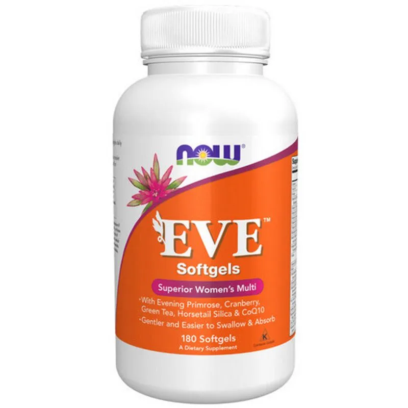 Eve Women's Multiple Vitamin 180 Softgels By Now Foods