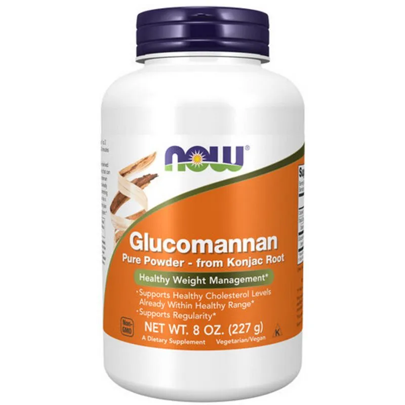 Glucomanano 100% Puro em Pó 8 Oz Até Agora Alimentos