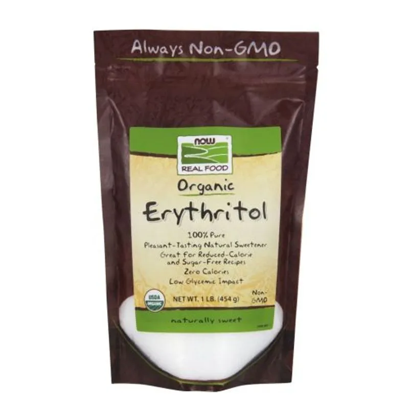 Eritritol Orgânico 1 Lbs Da Now Foods (pacote Com 6)