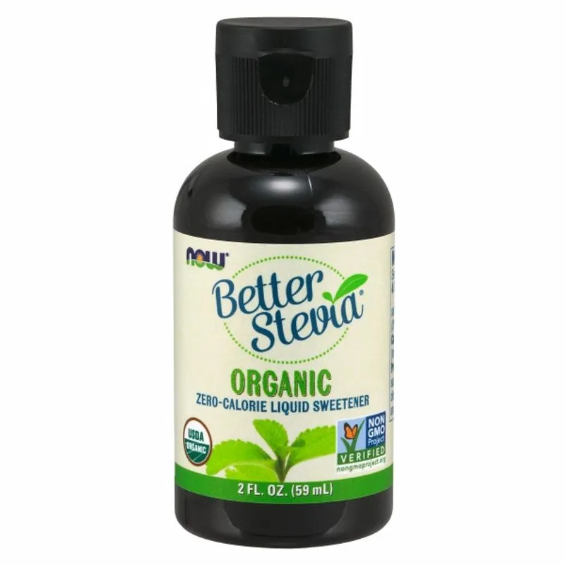 Stevia Líquida Orgânica 2 Oz Da Now Foods (pacote Com 2)