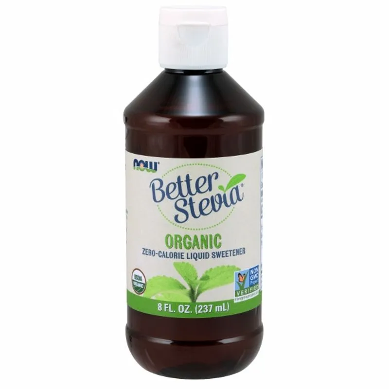 Extrato Líquido Orgânico Betterstevia 8 Oz Da Now Foods (pacote Com 2)