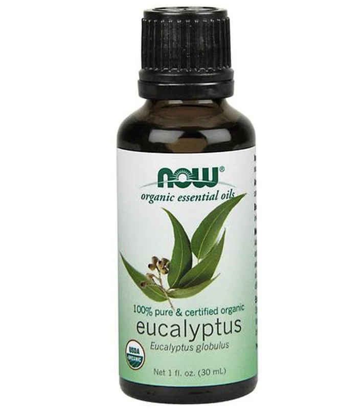 NOW Organic Eucalyptus Essential Oil 1 oz