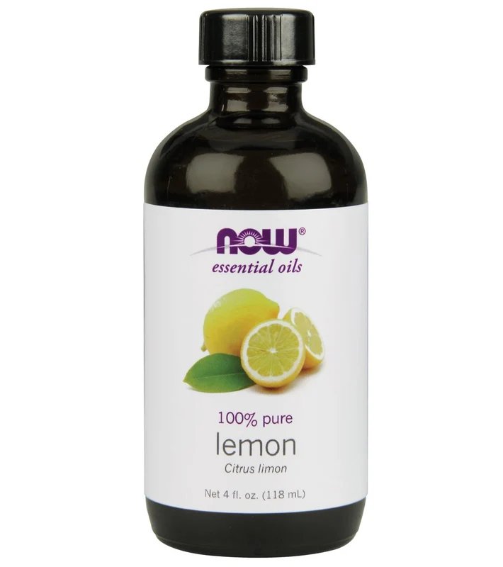 NOW 100% Pure Lemon Oil 4 oz