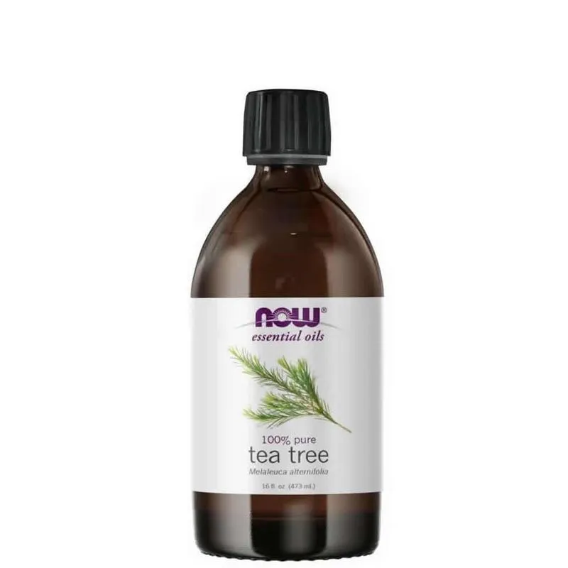 Óleo Essencial Tea Tree Melaleuca 473 Ml 100% Puro Now Foods