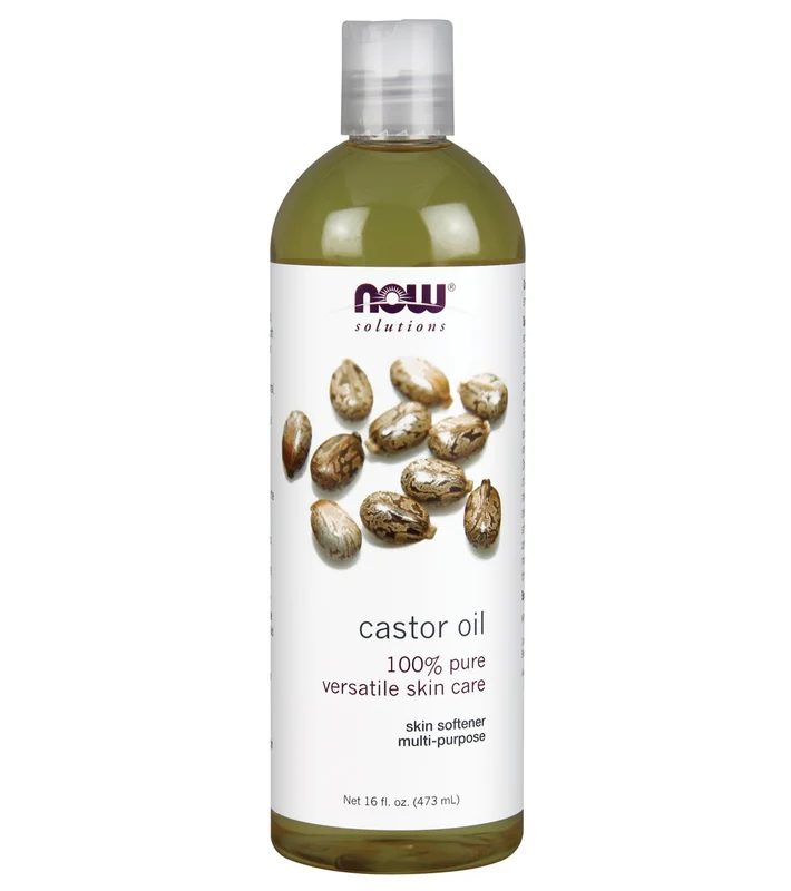 NOW 100% Pure Castor Oil 16 oz